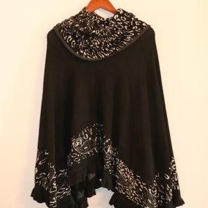 Black and Gray Shrug